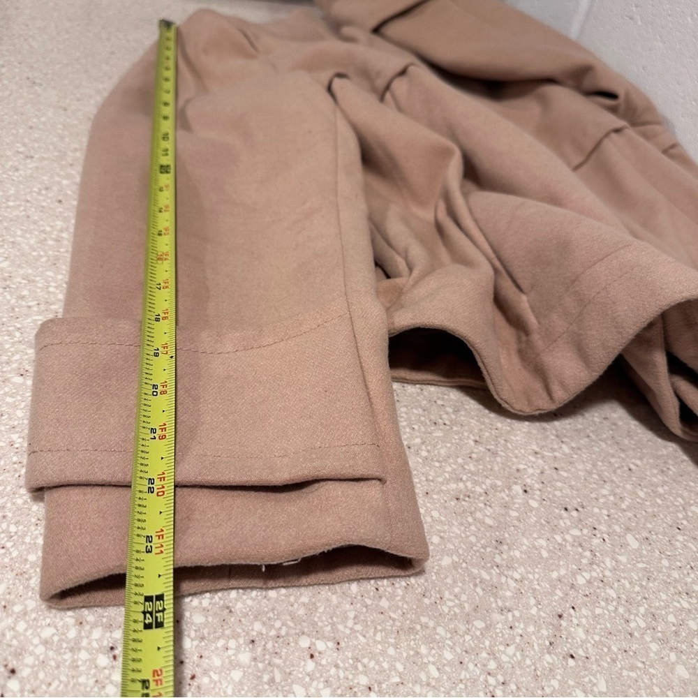 Chico’s Fleece Plush Casey Jacket Arabian Camel Size 3 Large Gold Zipper EUC - Picture 15 of 16